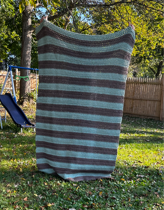 Handmade Custom Crochet Throw Blanket - Made to Order