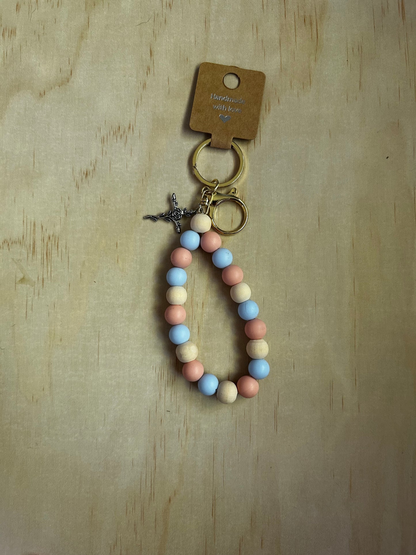 Handmade Nonslip Keychain Bracelet