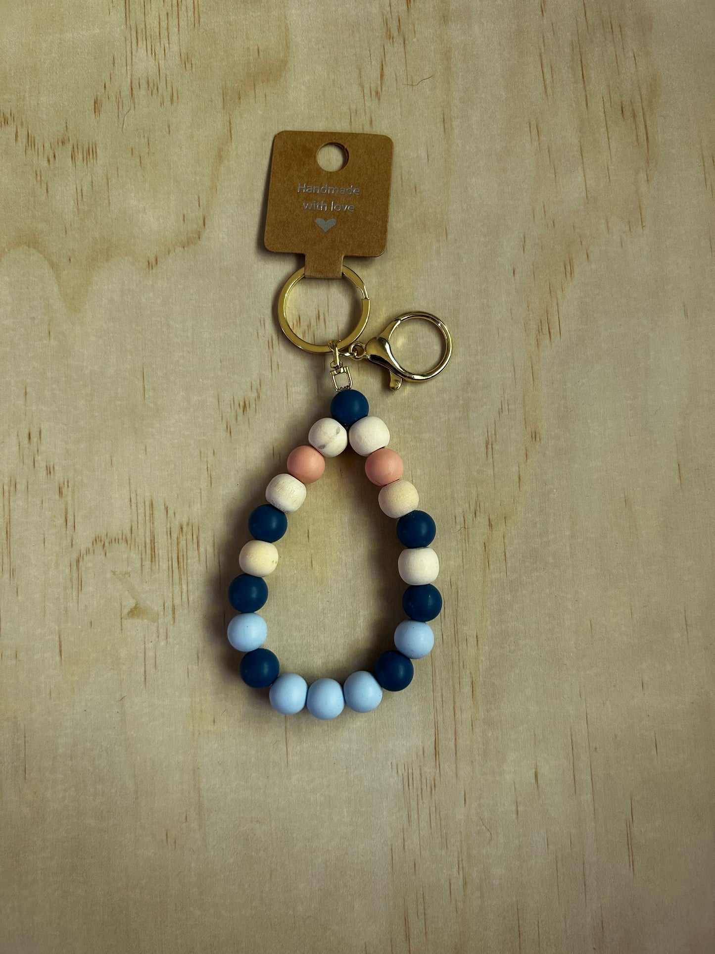 Handmade Nonslip Keychain Bracelet