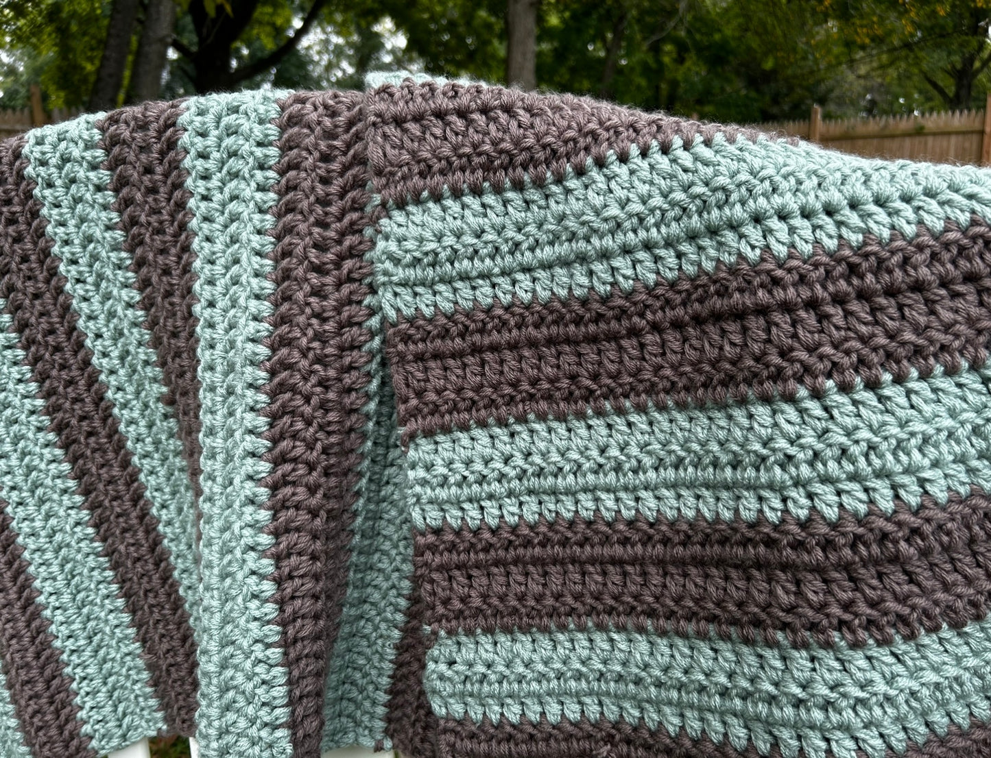 Handmade Custom Crochet Throw Blanket - Made to Order